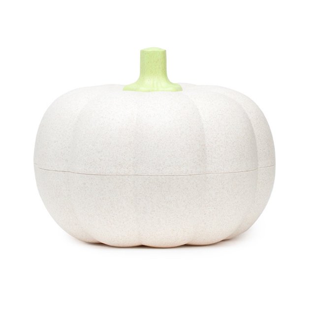 Cuenco de calabaza Tsseiatte con tapa, recipiente para dulces de calabaza, recipiente para aperitivos, cuenco para exhibición de alimentos para decoración del hogar de Halloween