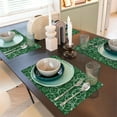 thumbnail image 6 of Placemats Set of 4 / 6, Soccer Placemats for Dining Table Indoor/Outdoors Heat Resistant Washable Placemats 18" x 12", 6 of 8