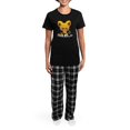 thumbnail image 4 of CafePress - I Love Sushi Women's Dark Pajamas - Women's Short Sleeve Print T-Shirt and Pants Dark Cotton Pajama Set, 4 of 7
