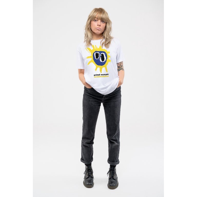 Primal Scream Ladies T-Shirt: Screamadelica - Walmart.com