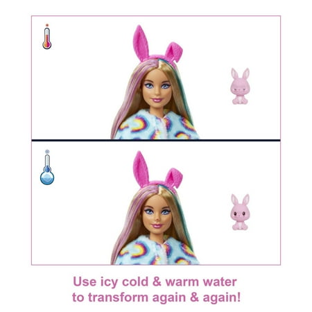 Barbie - Cutie Reveal Doll - Bunny - Multi