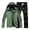 Army Green, variant on Landzoo One Male Ski Wear Winter Windproof Hooded Jacket And Pants Suitable For Casual Outdoor Ski Wear Handsome Cozy Men's Suits