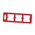 thumbnail image 4 of Plantilla de caja de cables tipo 86, accesorios para caja inferior de enchufe para trabajos de electricista Tamaño interno rojo 5 cm, 4 of 9