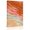 Orange, variant on Canvas Wall Art, Burnt Orange Ombre Coastal Framed Canvas Prints for Bathroom Desk, Summer Nautical Beach Ocean Seaside Small Gallery Wrapped Wall Decor for Home Office, Gifts, 8"x8" Ship Next Day