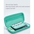 thumbnail image 3 of BAMAIA Carrying Case for Nintendo Switch,Newest Turquoise Sires Animal Crossing Switch Carrying Sase for Switch Console & Accessories with 8 Game Cartridges, 3 of 7
