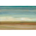 thumbnail image 2 of Coulter, Cynthia 32x23 White Modern Wood Framed Museum Art Print Titled - Turquoise Horizons, 2 of 4