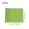 thumbnail image 2 of Unique Bargains Crepe Paper Roll for Party 7.5ft Long 20 Inch Wide, Light Green 2 Pack, 2 of 5