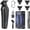 Black, variant on KEMEI 2299 Cordless Hair Clippers for Men Professional Zero Gapped Trimmer & Barber Haircut Cutting Kit, Ideal Gifts for Men