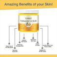 thumbnail image 2 of Exfoliante corporal de cúrcuma para hiperpigmentación Exfoliante corporal facial kaili Sencillez, 2 of 3