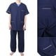 thumbnail image 5 of Traje de enfermería uniforme de enfermera dentista transpirable médicos salón camisa pantalones ropa conjunto hombres manga corta S, 5 of 8