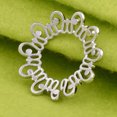 thumbnail image 3 of Boucles d'Oreilles en Acier Inoxydable de Forme de Fleur Creuse, 3 of 5