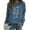 A-Blue351, variant on Men's Wildflower Floral Letter Graphic Sweatshirt Oversized Long Sleeve Crew Neck Pullover Soft Boho Casual Sweatshirts