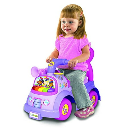 Fisher-Price Little People Music Parade Ride On, Purple | Walmart Canada