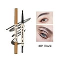 thumbnail image 1 of Lápiz/Polvo para Cejas, Lápiz de Cejas TriangularHead, Extremadamente Fino, Tridimensional, Resistente al Sudor, Sin Mareos, Sin Decoloración, Rotación Automática de Dos Cabezales, Lápiz de Cejas, 1 of 2