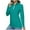 B0919002-Army Green, variant on SwiftWear Women's Long Sleeve Golf Shirts, Quarter Zip Pullover Athletic Workout Running Tops Solid Color L