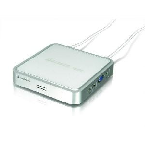 - 4PORT USB KVM W/BUILT IN CABLES MINIVIEW MICRO W/AUDIO SUPPORT