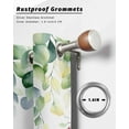 thumbnail image 6 of nqOlkjepod Outdoor Curtains for Patio Waterproof, Eucalyptus Outdoor Privacy Panels Grommet, Farm Leaves Boho Watercolor Leaves Spring Blackout Outside Curtains for Porch/Cabana 54"x108", 2 Panels, 6 of 8