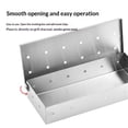 thumbnail image 2 of Grillaholics Smoker Box for Gas & Charcoal Grills – Large Stainless Steel Wood Chip Container for Smoking Meat – Grilling Accessories for BBQ Lovers – Grilling Gift for Men, 2 of 5