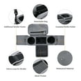 thumbnail image 4 of Momcozy Universal Stroller Organizer with Insulated Cup Holder Grey, Fit Stroller of Baby and Toddler, 4 of 7