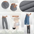 thumbnail image 5 of SUNBS Wide Leg Sweatpants Womens Cargo Pants Baggy Lounge Casual Pants Drawstring Sweat Pants with Pockets, 5 of 8
