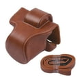 thumbnail image 4 of FlyFlise Vintage PU Leather Camera Case Protective Camera Bag with Strap Replacement for Canon EOS, 4 of 7