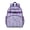 Purple-2, variant on Kawaii Llama Toddler Backpack Funny Alpaca Print with Cute Llama Face and Cartoon Pattern for School