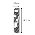 thumbnail image 4 of Embellecedor de botón de interruptor de Panel de cambio de marchas para Toyota Highlander 2015-2018, 4 of 5