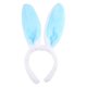 thumbnail image 1 of Diadema con orejas de conejito de peluche suave, tocado con Orejas de conejo de dibujos animados, Aro para el pelo de Pascua, 1 of 5