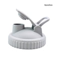 thumbnail image 1 of Lot de 4 Bocaux Scelleurs à Bouche Régulière Réutilisables Fruits Noix Couvercles sous Vide Large Bouche Stockage de Grains Accessoire de Mise en Conserve pour Cuisine Maison Restaurant Noir, 1 of 6