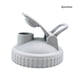 thumbnail image 4 of Cateissary Pack of 4 Jars Sealers Sealing Vacuum Canning Storage Accessory Wide Grains Mouth Lids for Household Kitchen Restaurant Type2 NO2, 4 of 6