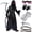 Black, variant on Joyfy Glowing Eyes Grim Reaper Costume for Kids, Dark Knight Reaper Phantom Costume for Halloween Dress Up Role Playing Cosplay 5-12 Years