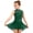 Dark Green, variant on inlzdz Kids Girls Lyrical Dance Dress Shiny Rhythmic Gymnastics Leotard Ballet Flowy Skirt Figure Skating Dress Dark Green 8