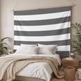 thumbnail image 3 of Grey Stripes Small Tapestry for Bedroom Wall Hanging Tapestry, Simple Gray White Texture Ceiling Backdrop Tapestries Poster Blanket Wall Decor for Teens Room Living Room Dorm 23" x 28", 3 of 8