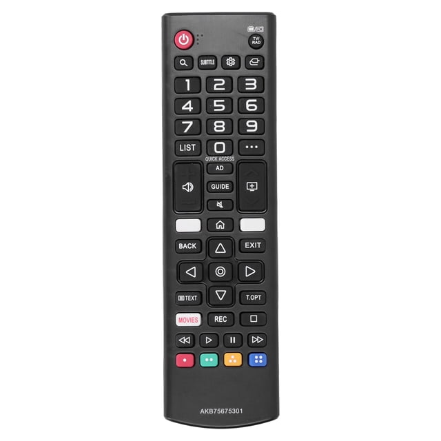 Control remoto de repuesto para televisor inteligente AKB75675301, compatible con televisores LCD.