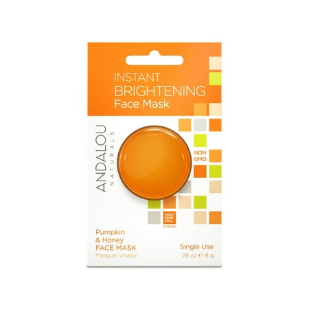 Andalou Naturals Face Mask, Instant Brightening, 0.28 Oz