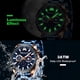 thumbnail image 3 of Reloj de Hombre Megalith 8212M Cronógrafo Casual Acero Azul, 3 of 5