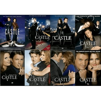 CASTLE Full Collection TV Set: Complete Series Seasons 1-8 (DVD