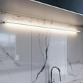 thumbnail image 5 of Sonneman 2814.25-8 Thin-Line Indirect Light 96" Wide Integrated Led Bath Bar 3000K - Black, 5 of 7