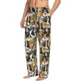 thumbnail image 3 of Kdxio Cute Dog Print Men's Sleep Pajama Pant Lounge Pants with Pockets, 3 of 8
