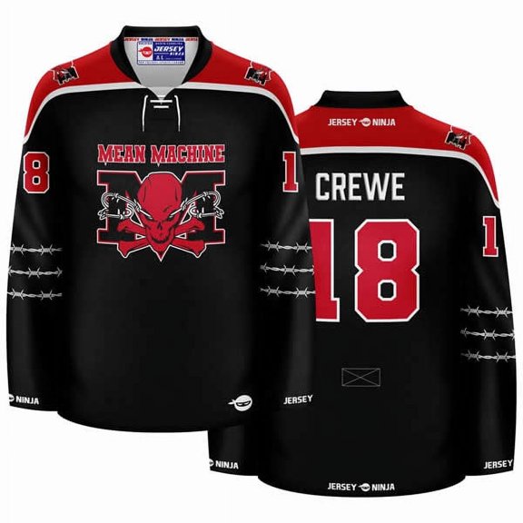 Mean Machine Paul Crewe  Hockey Jersey