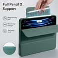 thumbnail image 5 of ESR for iPad Pro 11 Inch Case (2022/2021), iPad Pro 11 Case 4th/3rd Generation with Pencil Holder, Detachable Magnetic Cover, Vertical Stand, Auto Wake/Sleep, Rebound 360 Series, Green, 5 of 8