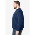 thumbnail image 3 of KingSize Men's Big & Tall Fleece Crewneck Sweatshirt, 3 of 5