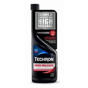(2 pack) Chevron Techron High Mileage Fuel System Cleaner, 12 fl oz
