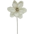 thumbnail image 1 of Northlight 24" Cream Magnolia Glittered Christmas Stem Spray, 1 of 4
