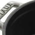 thumbnail image 5 of Staub Cast Iron 0.25-qt Mini Round Cocotte - Graphite Grey, 5 of 9