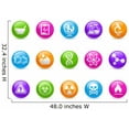 thumbnail image 2 of Wallmonkeys Science // Rainbow Series Peel and Stick Wall Decals WM126310 (48 in W x 32 in H), 2 of 4