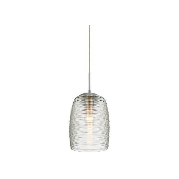 Quoizel Rebound 9" Wide Polished Chrome Modern Mini Pendant