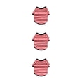 thumbnail image 4 of Chaleco Suavidad Rayas Methold para Cachorros Ropa Multicolor Sudadera Rojo XXL CBP393505, 4 of 6