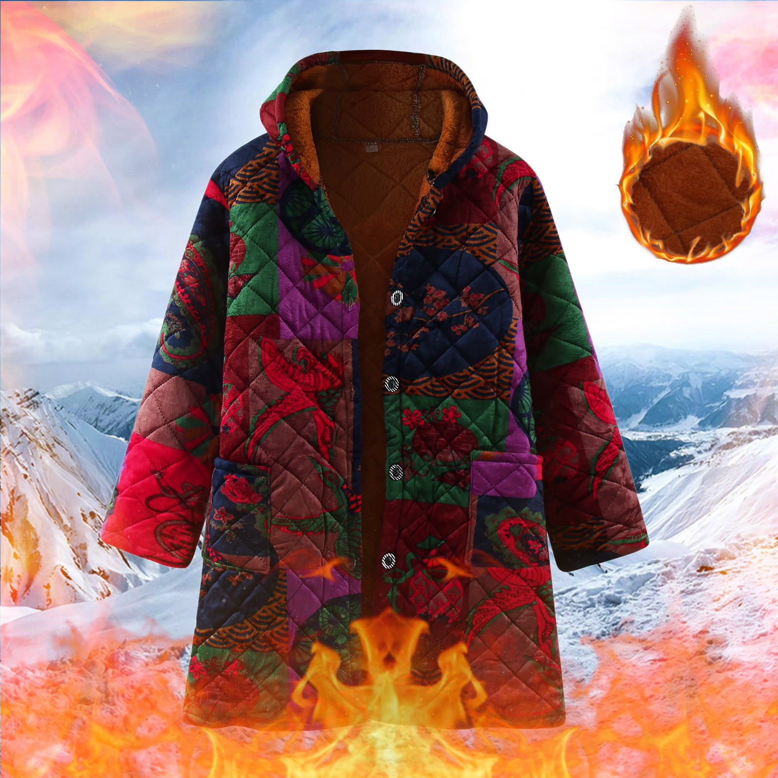 Winter coat hotsell with hood ladies