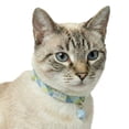 thumbnail image 4 of Oodles Woven Checkered Breakaway Cat Collar, Blue, One Size, 4 of 8